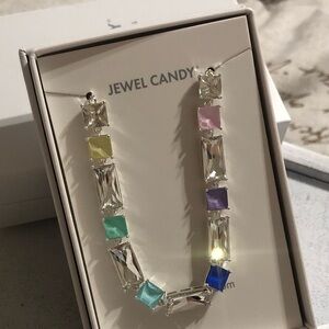 Bomb Party Jewel Candy Bracelet “The Callie” Ultra Rainbow Hot. RBP7386